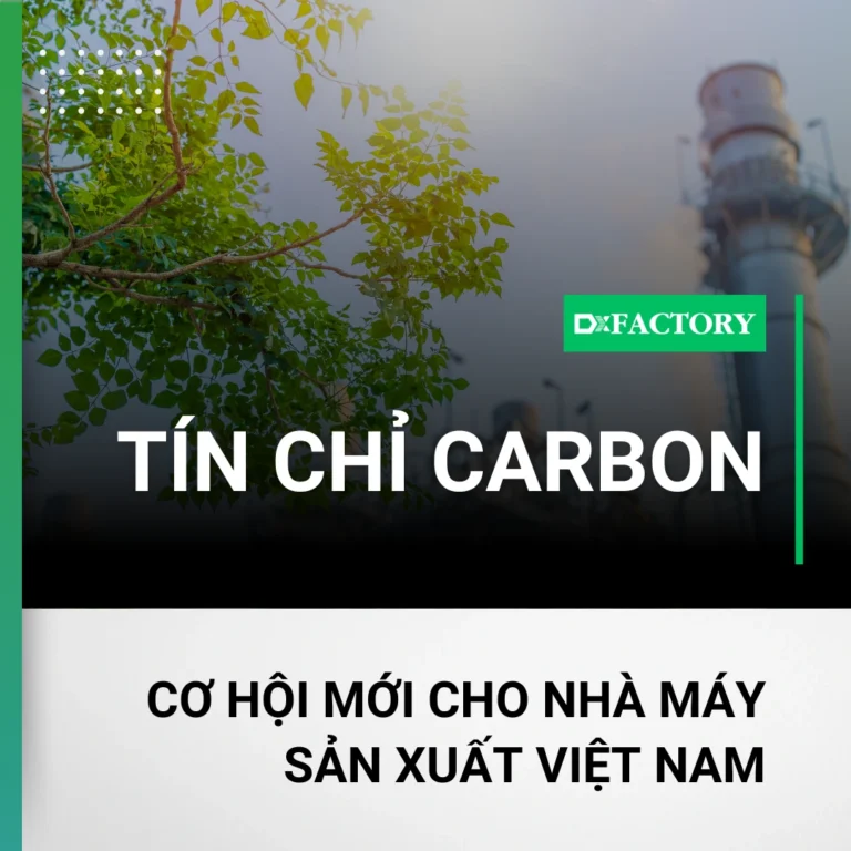 Tín chỉ carbon: Cơ hội cho nhà máy sản xuất tại Việt Nam