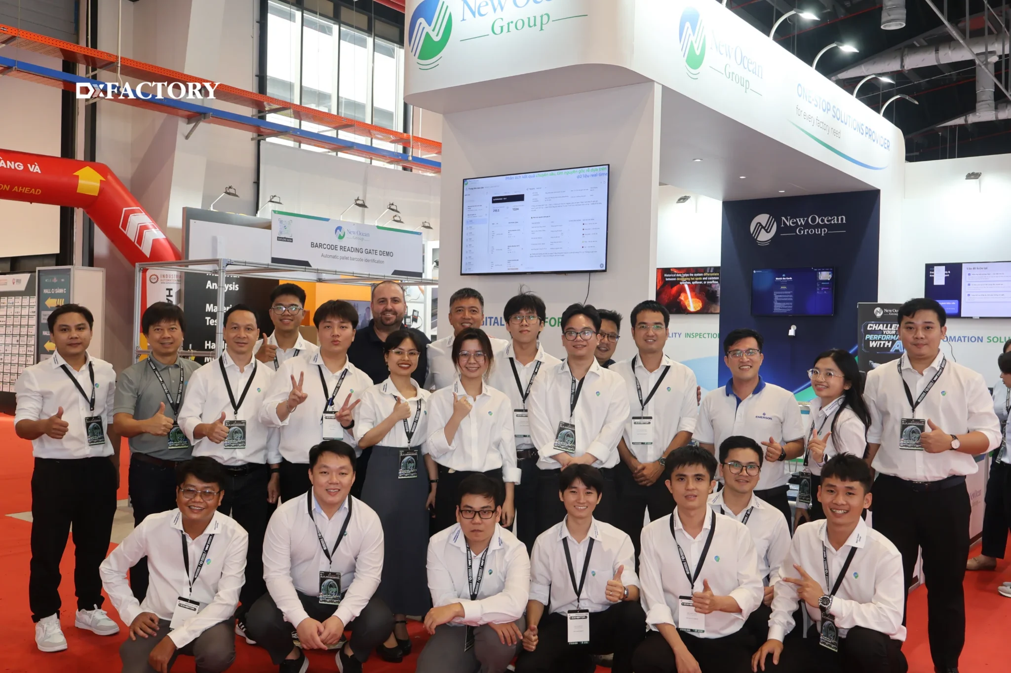 Đội ngũ DxFACTORY tham gia triển lãm VIMF 2026 về sản xuất thông minh