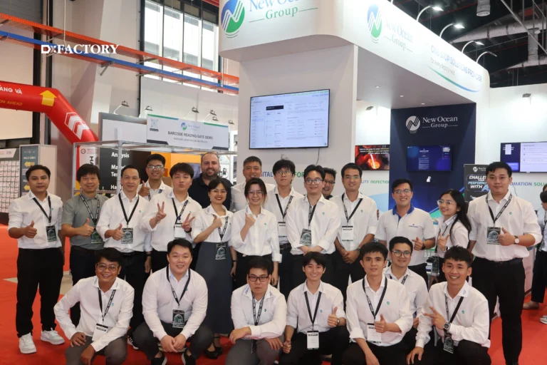 Đội ngũ DxFACTORY tham gia triển lãm VIMF 2026 về sản xuất thông minh